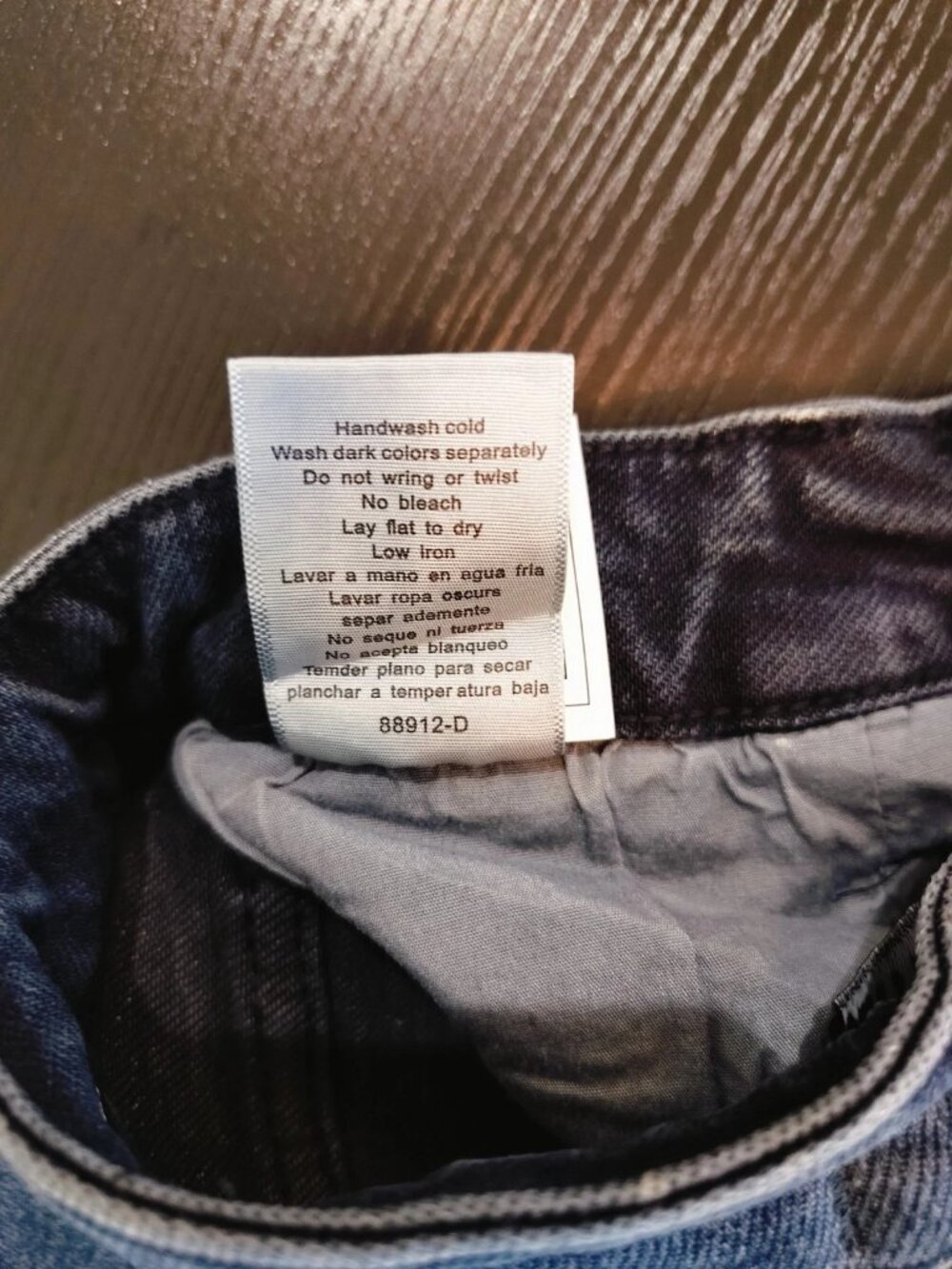 Judy Blue NWT High Rise Straight Button Fly Raw Hem Jeans Size 5/27 - Picture 12 of 12